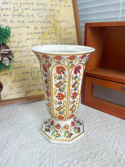 Ceramics Vase Elegant Porcelain Vases Modern Aesthetic Small Flower Bottle Luxury Decorative Vases Interior Desk Decorations