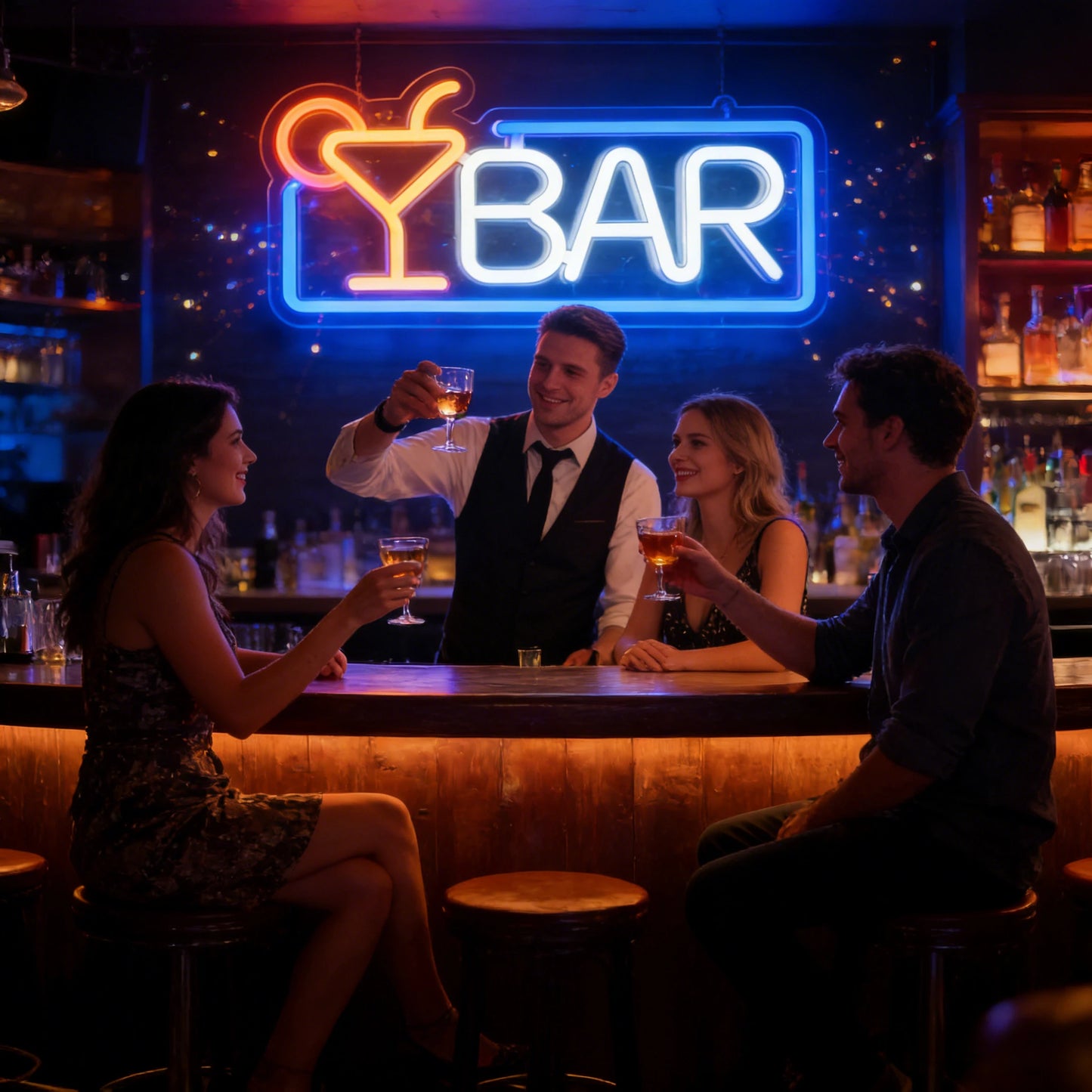 Neon Led Sign Beer Time Shop Bar Restaurant Hotel KTV Decor Neon Bar Sign LED Lights For Home Bar Pub Party Club Wall Decor USB