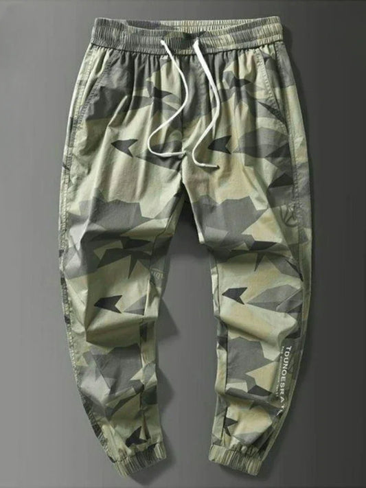Men's Cargo Pants Work Wear Camo Camouflage Male Trousers Grey Black Baggy Designer Long Slacks Street Oversize Aesthetic New In