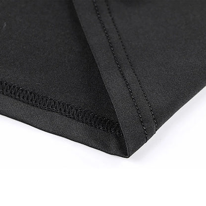 Mens Running T-shirts Solid Slim Fit V-neck Fitness T Shirt Tight Gym Clothing Bodybuilding Workout Quick Dry Training Tee Shirt