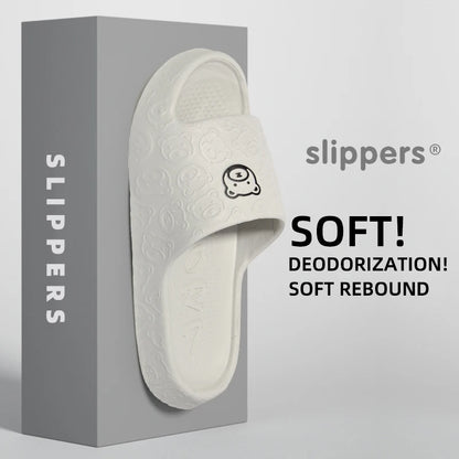 Summer Home Use EVA Slippers for Women Cute Cartoon Design Indoor Comfortable Slip-On Shoes