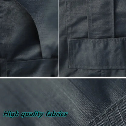 Mens Cargo Pants Multi Pocket Casual Training Pants Waterproof Wear Resistant City Work Trousers Outdoor Overalls Bottoms