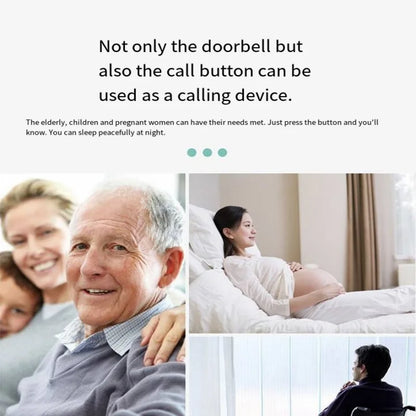 Smart Wireless Doorbell 300M Long-Distance - 60 Custom Melodies US/EU/UK Plug Welcome Doorbell for Home Hot Sale Free Shipping