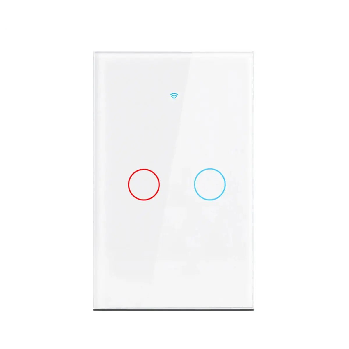 Work with Tuya WIFI Smart Home Wireless Remote Control Switch Light Wall US/EU Glass Touch Panel Voice by Alexa Google Home
