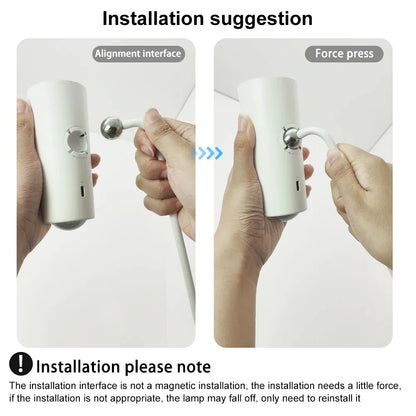 Sunset Eye Protection Table Lamp  USB Touch Dimming Reading Light for Study Flashlight Bedroom Bedside Decor Photo Desk Lamps