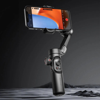 3-Axis Handheld Gimbal Stabilizer for Smartphone Anti-Shake Selfie Stick with Face Tracking