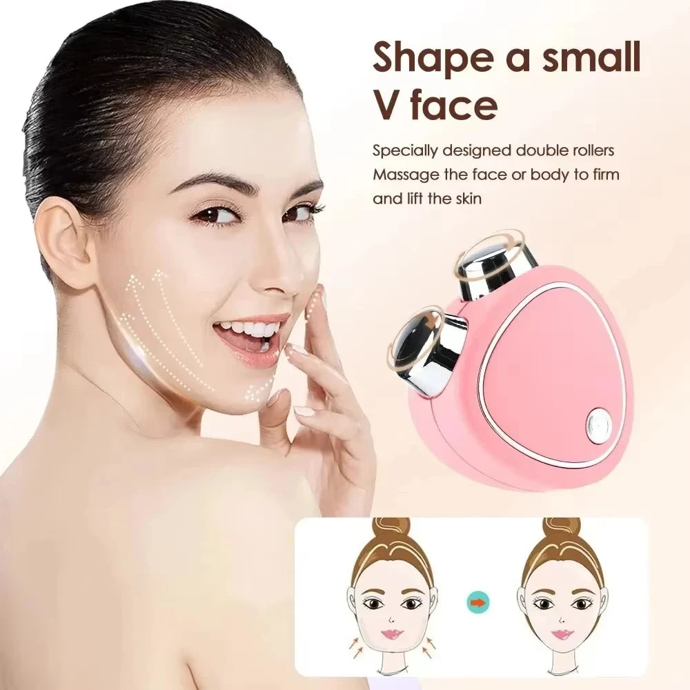 Microcurrent Facial Device Enhances The Ability to Lift The Face and Tighten The Skin Facial Wrinkle Equipment for Women