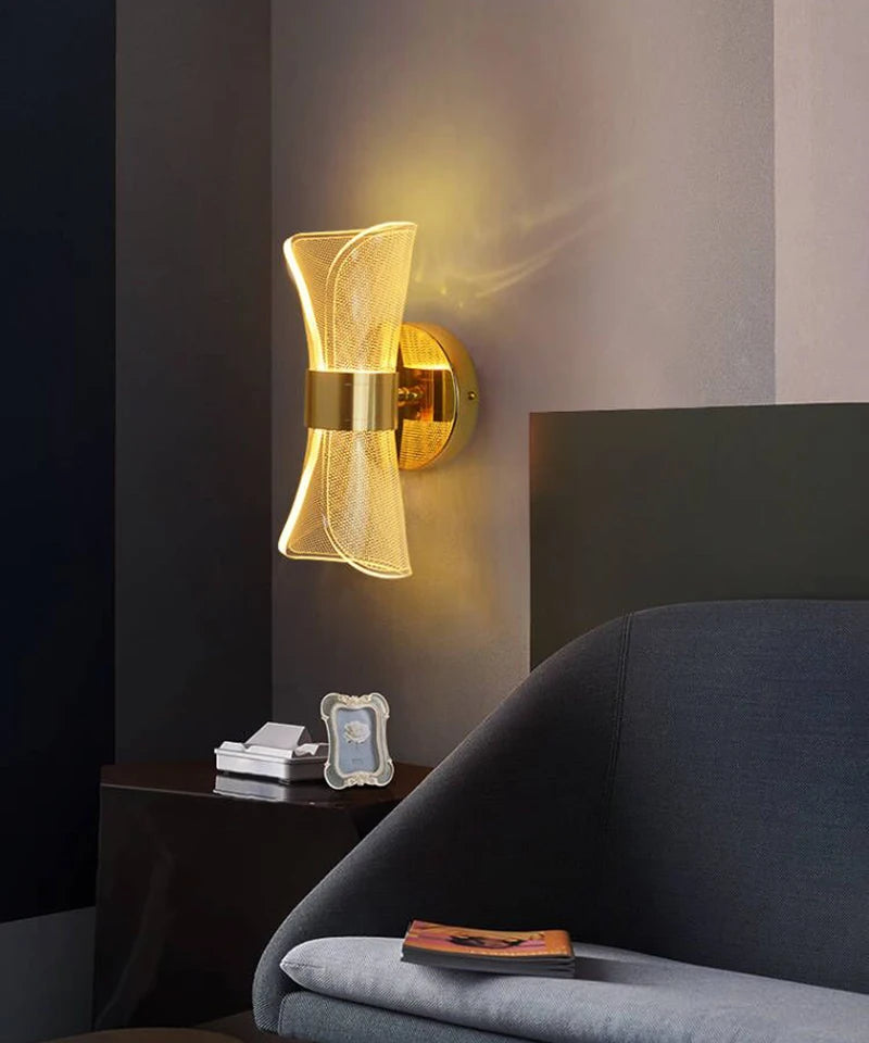 Nordic LED Wall Light Sconce Interior Lighting Lamps For Home Living Room Bedroom Study Corridor Decoration Bedside Wall Lamp