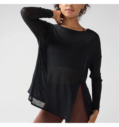 Women's Fitness Sports T-shirt Summer Loose Short Sleeve Quick Drying Gym Running Top Female Leisure Clothing👚