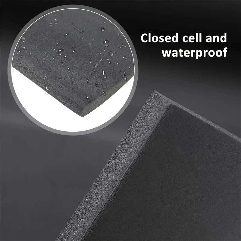 Self-adhesive Rubber Foam Roll Versatile Soundproofing Insulation Easy-Cut for DIY Ideal for Roofs Cars Furniture Protection