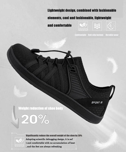 New Minimalist Shoes for Men Wide Toe Barefoot Casual Sneakers Women Mesh Breathable Unisex Sneakers Lightweight Walking Shoes