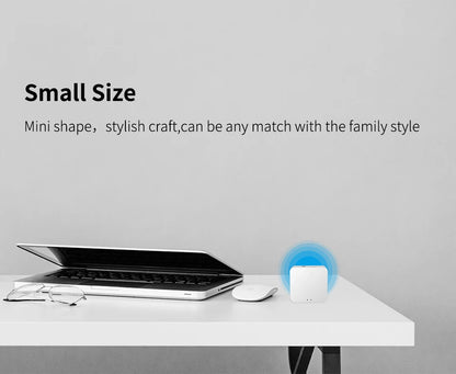 Wireless  Multi-mode Smart Gateway ZigBee Bluetooth Mesh Hub Work with Tuya Smart life App Voice Control via Alexa Google Home