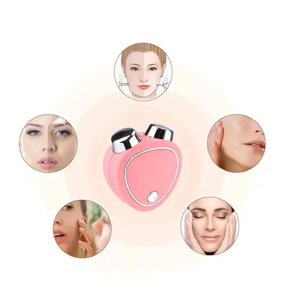 Levantamiento Facial Con Microcorriente Antiarrugas, Microcurrent Facial Device, Microcurrent Face Lift Machine, Dispositivo De