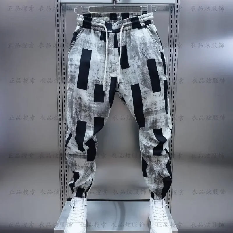 Men's Clothing Trousers for Men Pants Sport Male Clothes Baggy Pants Man Korean Popular Clothes Running Gym Jogging Sweatshirt