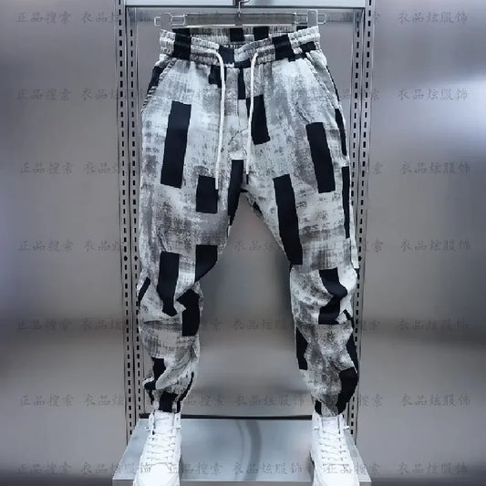 Men's Clothing Trousers for Men Pants Sport Male Clothes Baggy Pants Man Korean Popular Clothes Running Gym Jogging Sweatshirt