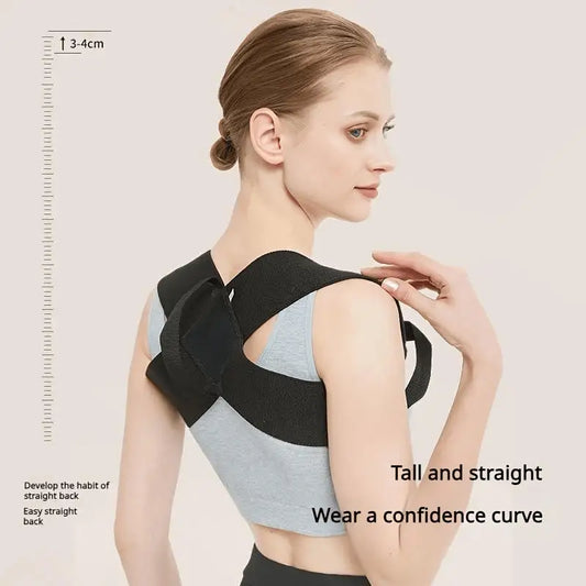 Adjustable Back Shoulder Posture Corrector Belt Clavicle Spine Support Reshape Your Body Home Office Sport Upper Back Neck Brace