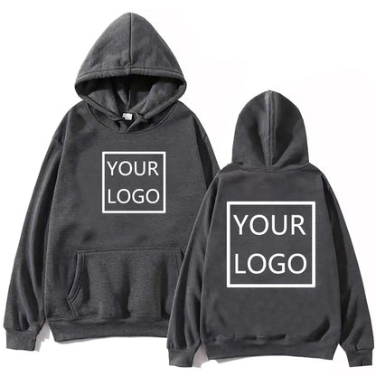 Hoodies Anime New Custom Hoodies Diy Logo Image Print Clothing Customized Sport Casual Sweatshirt Hoodie Pullover Size Xs-4Xl