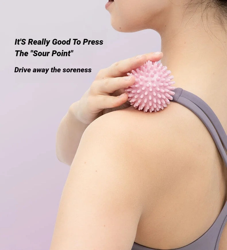 6CM Sport Massage Ball Myofascial Release Massager Spiky Deep Tissue Trigger Point Muscle Recovery Pain Relief Durable Hedgehog