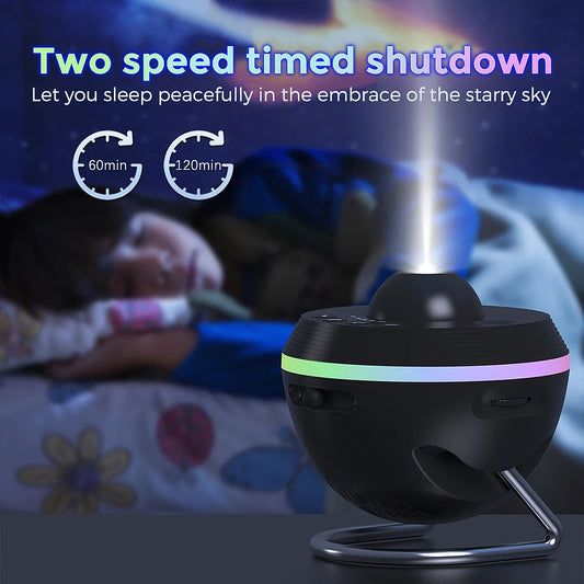 2024 newest 13 in 1 Ultra Clear Galaxy Projector with  MeteoUltra Clear Night Light Lamp Rotary Space Ball Planetarium Projector
