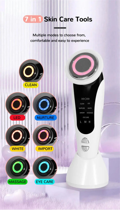 Facial Device Massager Machine Home Use Face Neck Skin Care Firming Equipment Tightening Rejuvenation Lifting Beauty Instrument