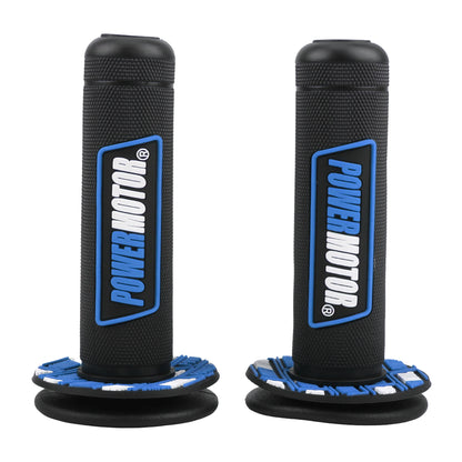 PowerMotor Motorcycle Grips Gel Anti-slip Wear-resistant Shock-absorbing Handle Rubber ATV Scooters Motocross Handle Accessories
