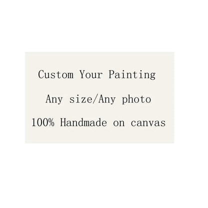 Custom pictures on the Wall painting High Quality Handmade Oil Painting On Canvas For Home Decor living room bedroom