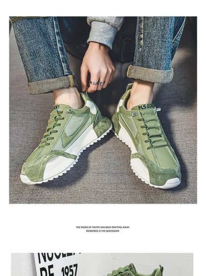 Mens Sneakers Luxury Brand Casual Shoes Breathable Sport Running Shoes Tennis Training Shoes for Men Platform Vulcanize Footwear