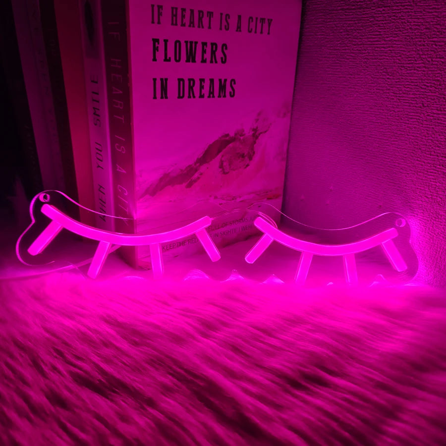 Beauty Salon Led Neon Sign, Used For Wall Decor, Usb Powered, Used For Beauty Salons, Nail Shops, Dressing Room Wall Lamps.