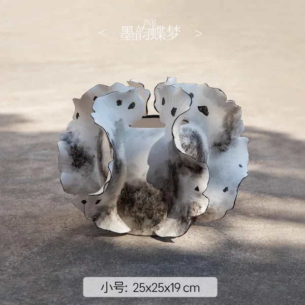 Art Ceramic Vase Desktop Ornament Flower Arrangement Artistic Flower Vessels Hydroponic Vases Decorative Vase Dried Flower Vases