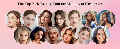 Facial Hair Remover for Women - as Seen on TV Painless Face Shaver - Electric Hair Removal Device for Face Lips Peach Fuzz