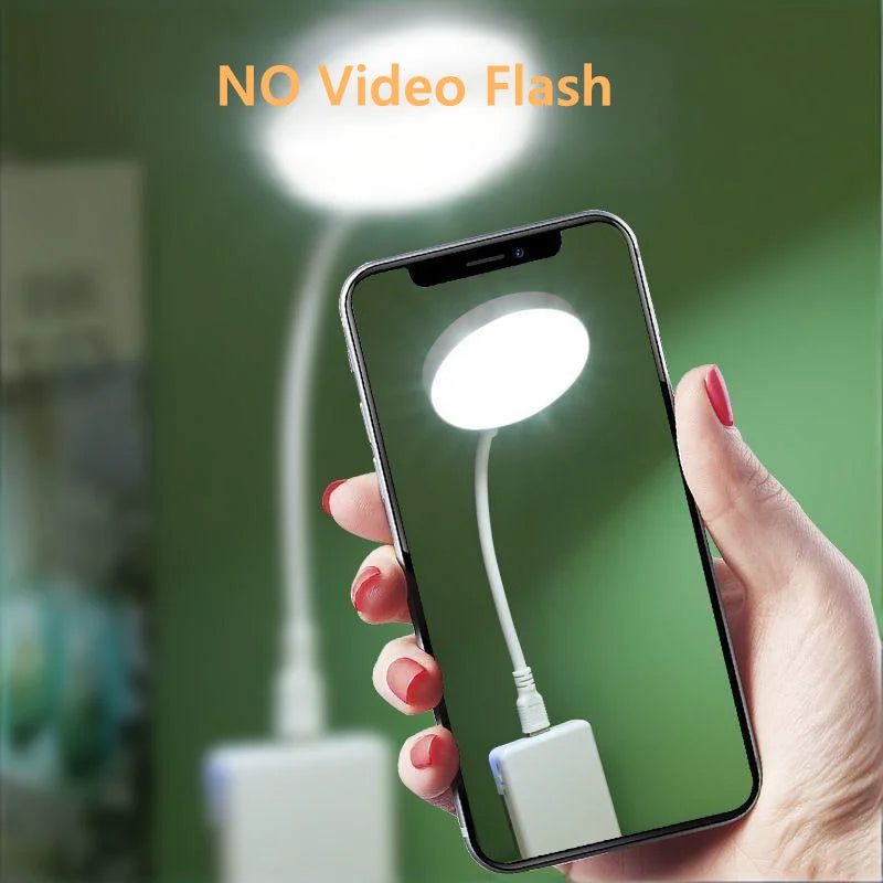 USB Reading Night Lights Lamp LEDs Hight Bright Book Light 5V Flexible Table USB Desk Lamp For Laptop Notebook PC Compute