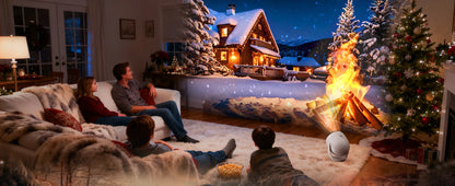 3D Dynamic Galaxy Projector, 3D Visual Star Projector Light with 90 Scenes, Planetarium Nightlight with Speaker for Room Decor