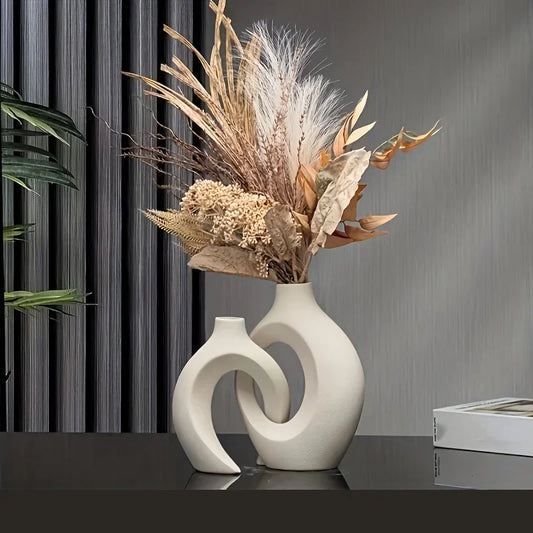 ceramic vase works of art, living room bedroom study cafe and other ornaments, gifts for lovers during festivals.