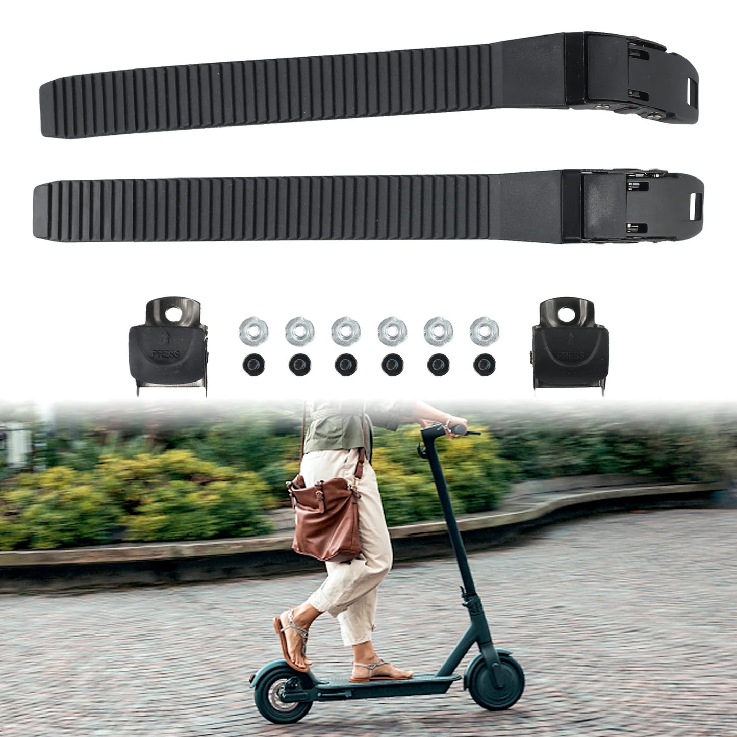 Roller Skates Strap Fastening Straps Lnline Part Safe Shoe 210*22*5mm 2Pcs Accessories Buckle Hockey Easy To Use