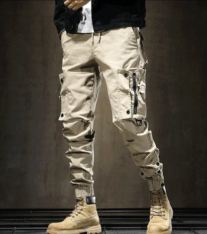 Men's Cargo Pants Outdoor Male Trousers Hiking Motorcycle Slim Trekking Biker Stretch Regular Fit Fashion Cheapest Large Size
