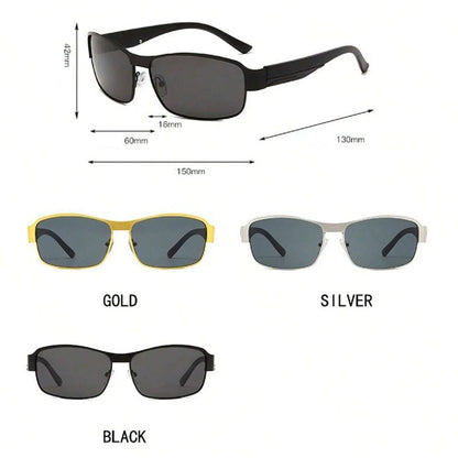 Sunglasses for Men Day and Night Vision Driving Fishing Polarized Anti-UV Trend Shades For Men Glass Authentic Sun Protection Su