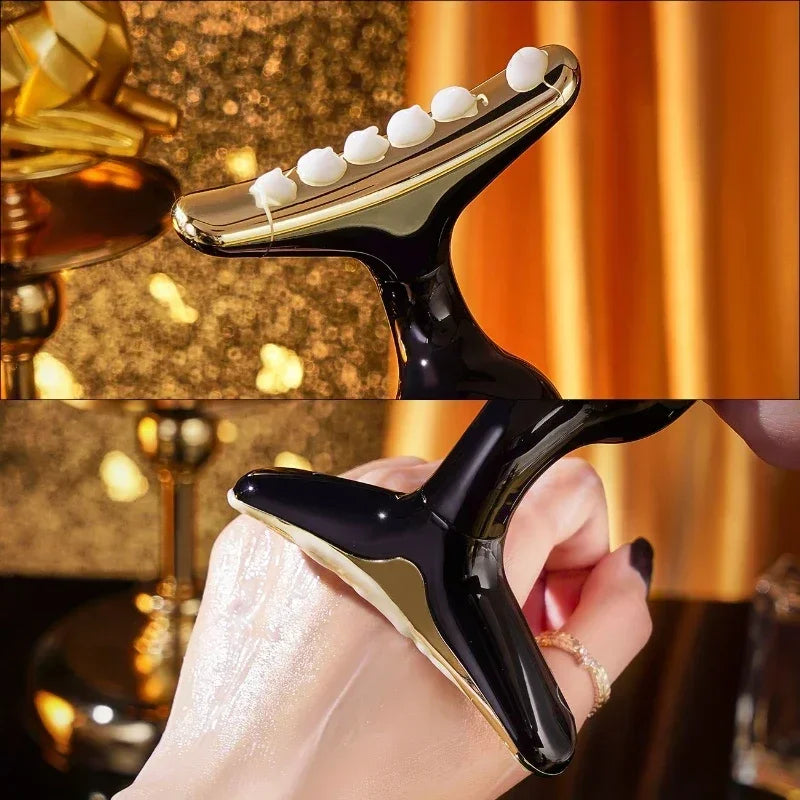 3-in-1 Facial Lifting Device Eye Neck Massager Facial Device Beauty Skin Stretching Machine Anti-aging Facial Massager