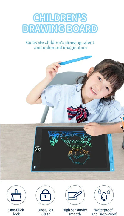 12 Inch LCD Writing Tablet Drawing Board Graffiti Sketchpad Mgaic Erasable Handwriting Pad Toys for Kids Boys Gifts