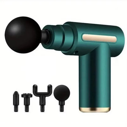 Multifunctional Fascia Gun Massager Instrument Portable Electric Vibrating Muscle Relaxation Tool for Sports Recovery