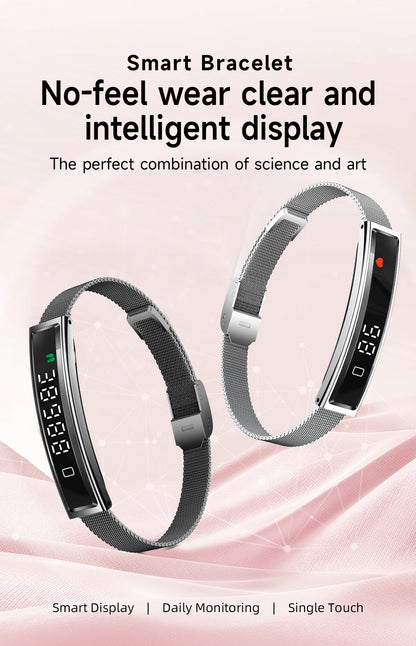 New Sport Fitness Tracker Smart Bracelet Heart Rate Blood Oxygen Monitor Pedometer Call Reminder Smartwatch Band for Men Women