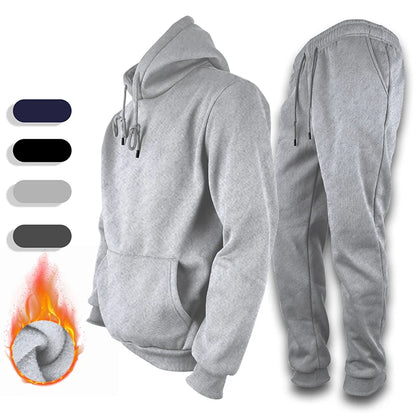 Track Suits For Men 2 Piece Hoodies With Sweatpants Sets Casual Running Jogging Sport Suit Sets S-3XL