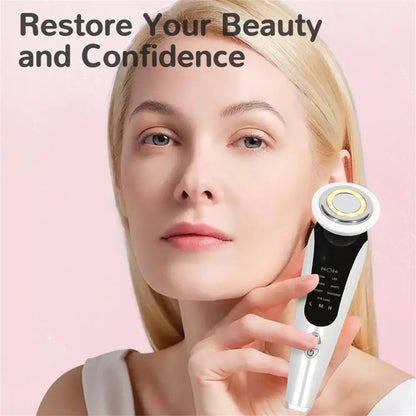 Facial Device Massager Machine Home Use Face Neck Skin Care Firming Equipment Tightening Rejuvenation Lifting Beauty Instrument