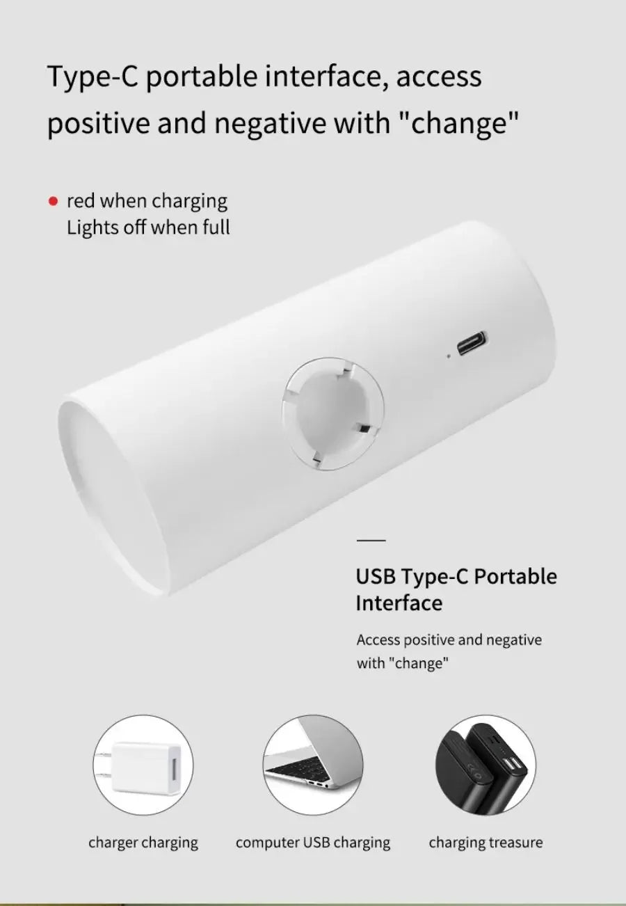 Sunset Eye Protection Table Lamp  USB Touch Dimming Reading Light for Study Flashlight Bedroom Bedside Decor Photo Desk Lamps