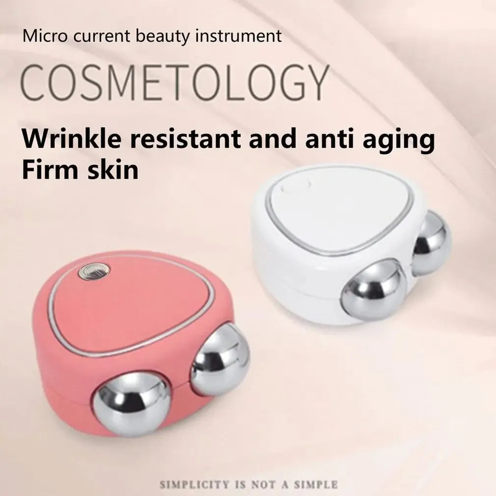 Levantamiento Facial Con Microcorriente Antiarrugas, Microcurrent Facial Device, Microcurrent Face Lift Machine, Dispositivo De