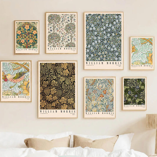 Wall Art Canvas Painting Nordic Posters Prints Modern Style Animal Botanical Vintage Wall Pictures For Living Room Home Decor