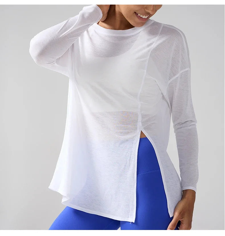 Women's Fitness Sports T-shirt Summer Loose Short Sleeve Quick Drying Gym Running Top Female Leisure Clothing👚
