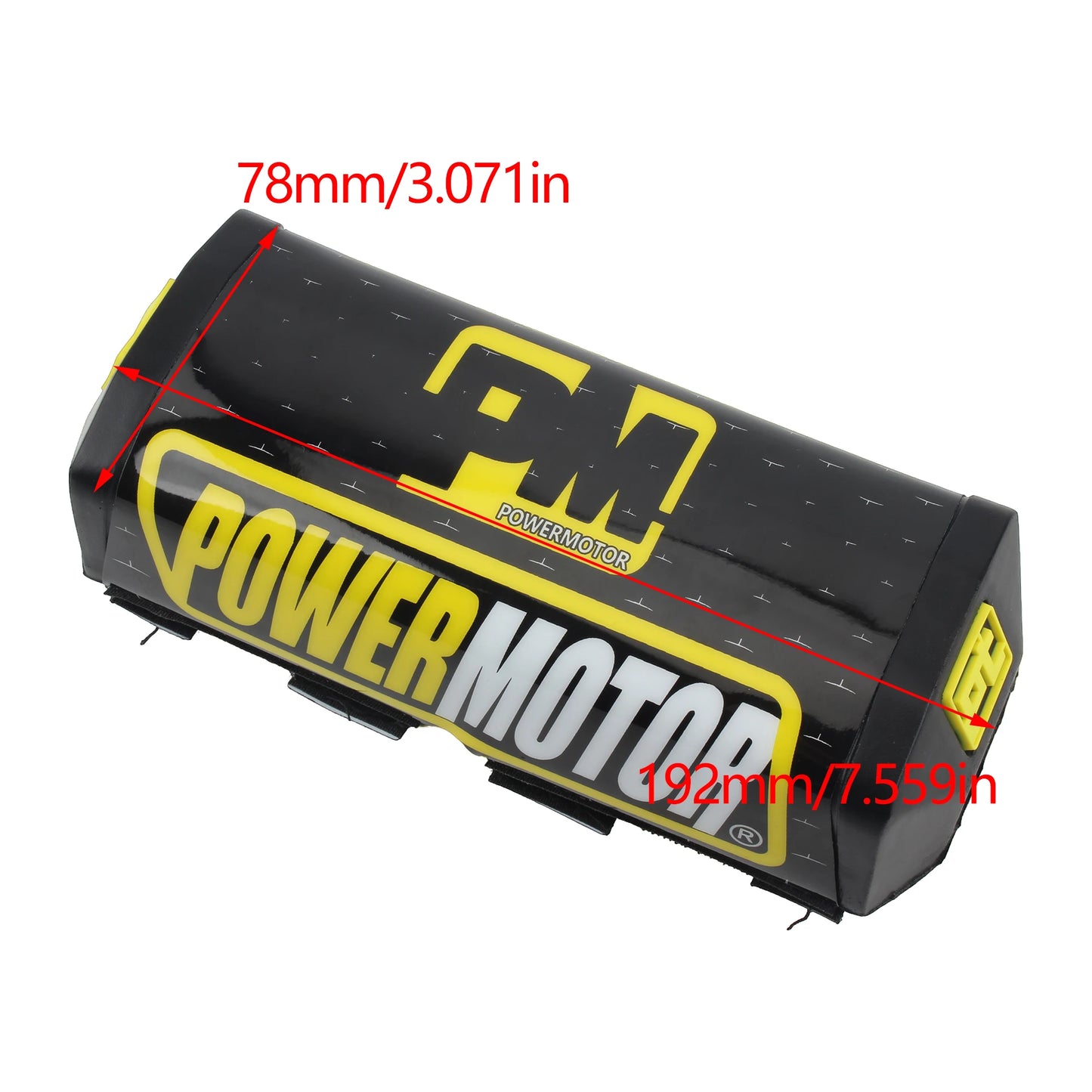 PowerMotor Motorcycle Grips Gel Anti-slip Wear-resistant Shock-absorbing Handle Rubber ATV Scooters Motocross Handle Accessories