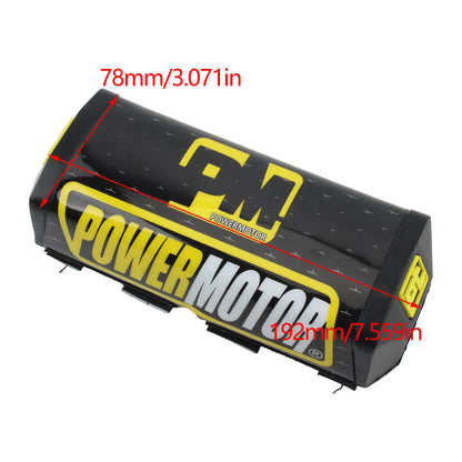 PowerMotor Motorcycle Grips Gel Anti-slip Wear-resistant Shock-absorbing Handle Rubber ATV Scooters Motocross Handle Accessories