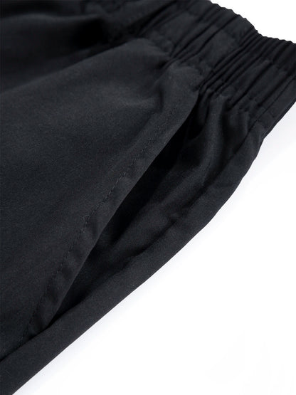 Men's Cargo Pants Sweatpants Outdoor Loose Straight Long Trousers Summer Casual Multi-Pocket Durable Workwear Male Trousers