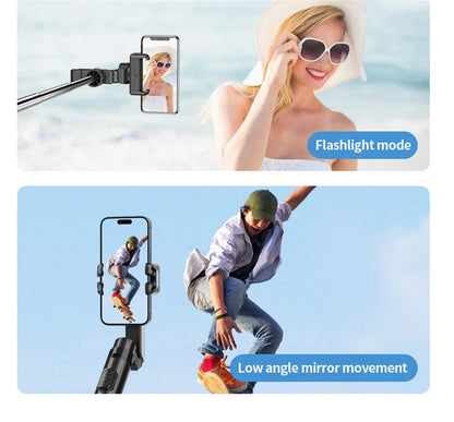 FANGTUOSI 2026 NEW Foldable Smartphone Handheld Gimbal Cellphone Video Record Vlog Stabilizer for iPhone 14 Xiaomi Huawei